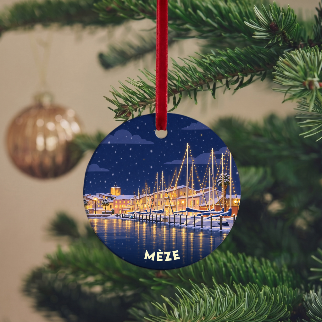 Suspension de Noël Mèze - version Nuit de Noël