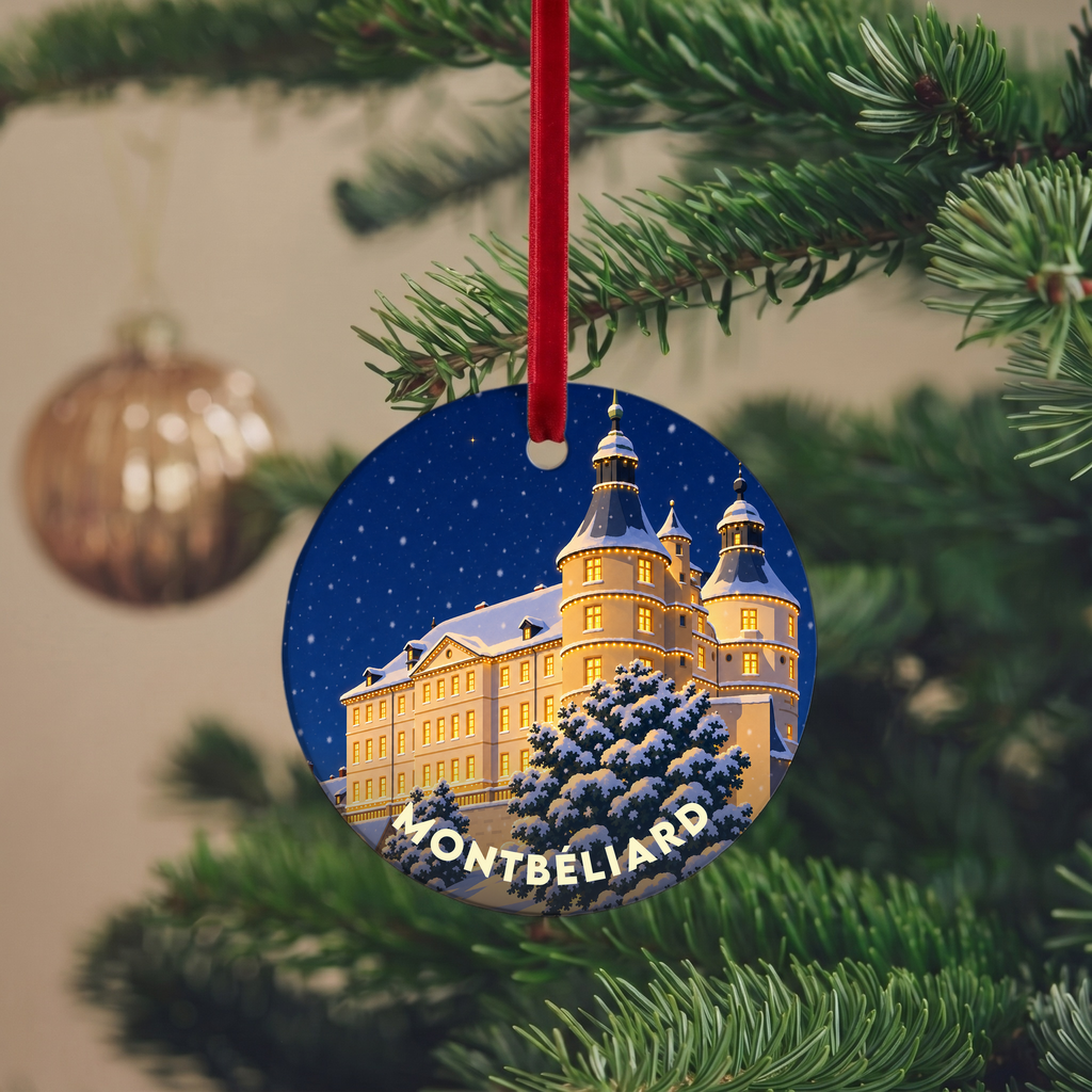 Suspension de Noël Montbéliard - version Nuit de Noël