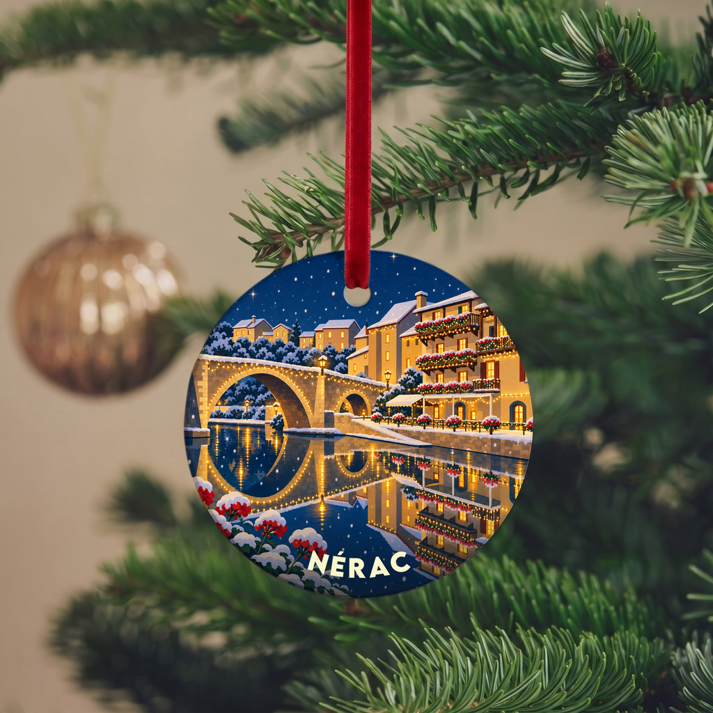 Suspension de Noël Nérac - version Nuit de Noël
