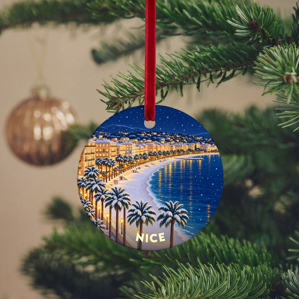 Suspension de Noël Nice - version Nuit de Noël