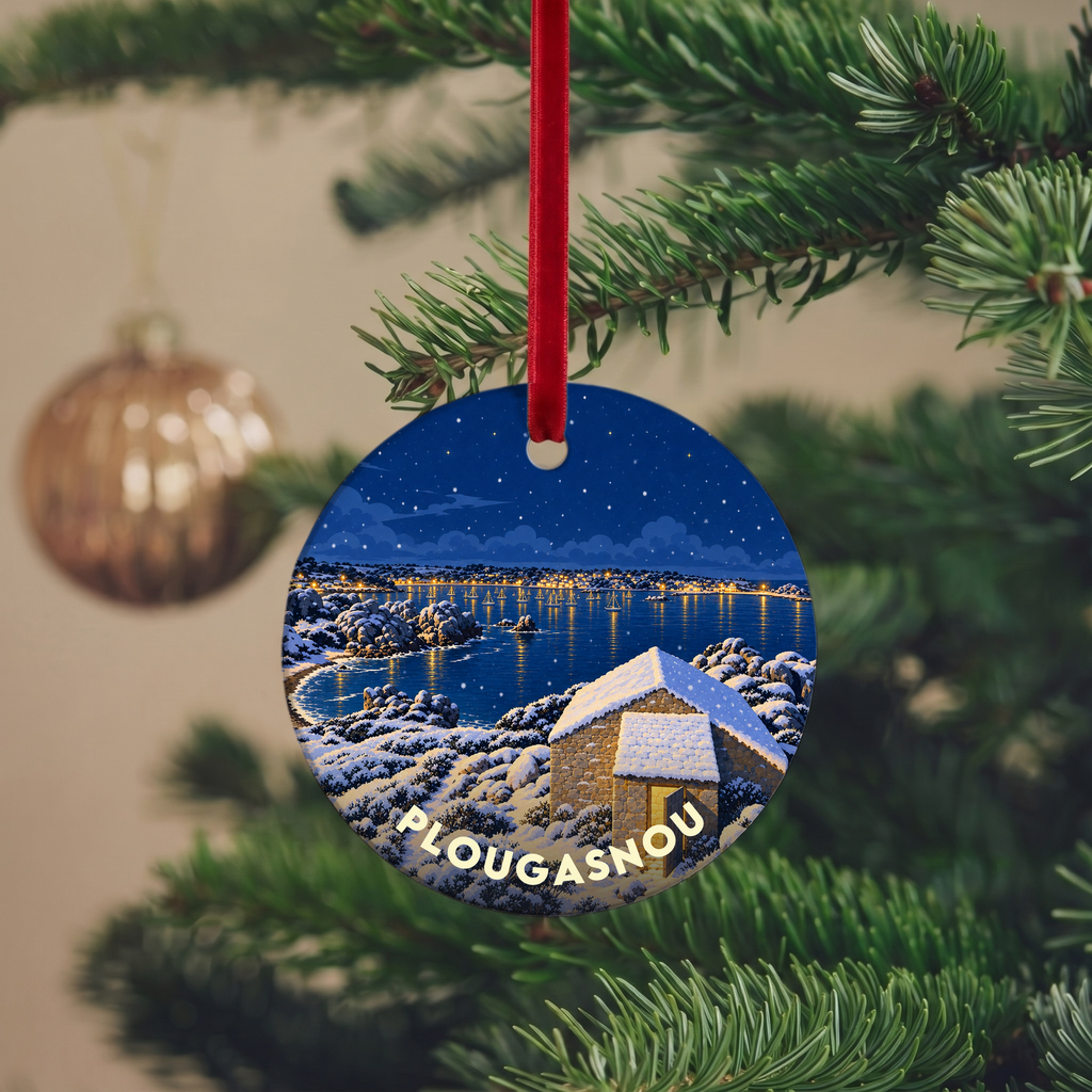 Suspension de Noël Plougasnou - version Nuit de Noël