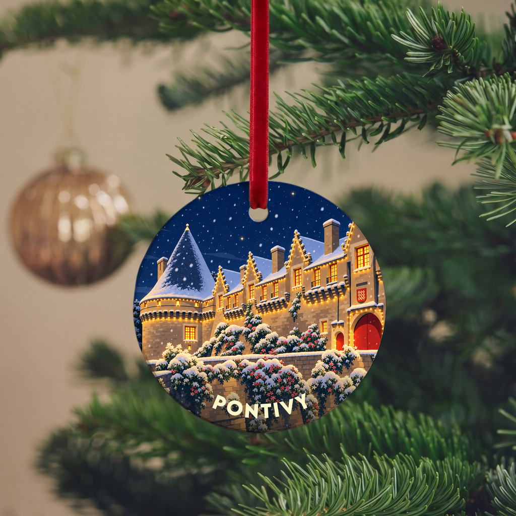 Suspension de Noël Pontivy - version Nuit de Noël
