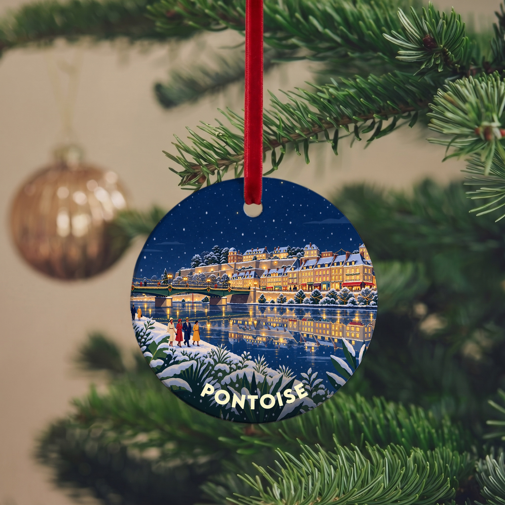 Suspension de Noël Pontoise - version Nuit de Noël
