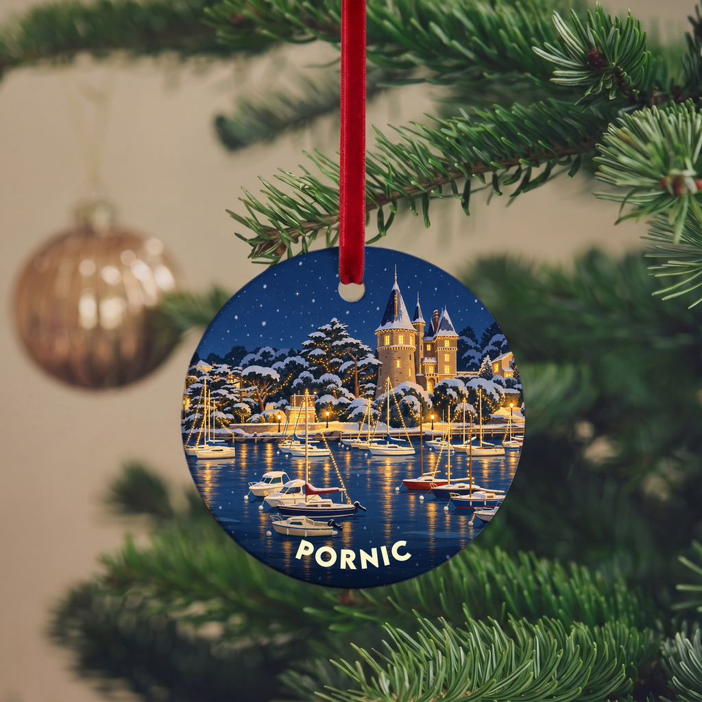 Suspension de Noël Pornic - version Nuit de Noël