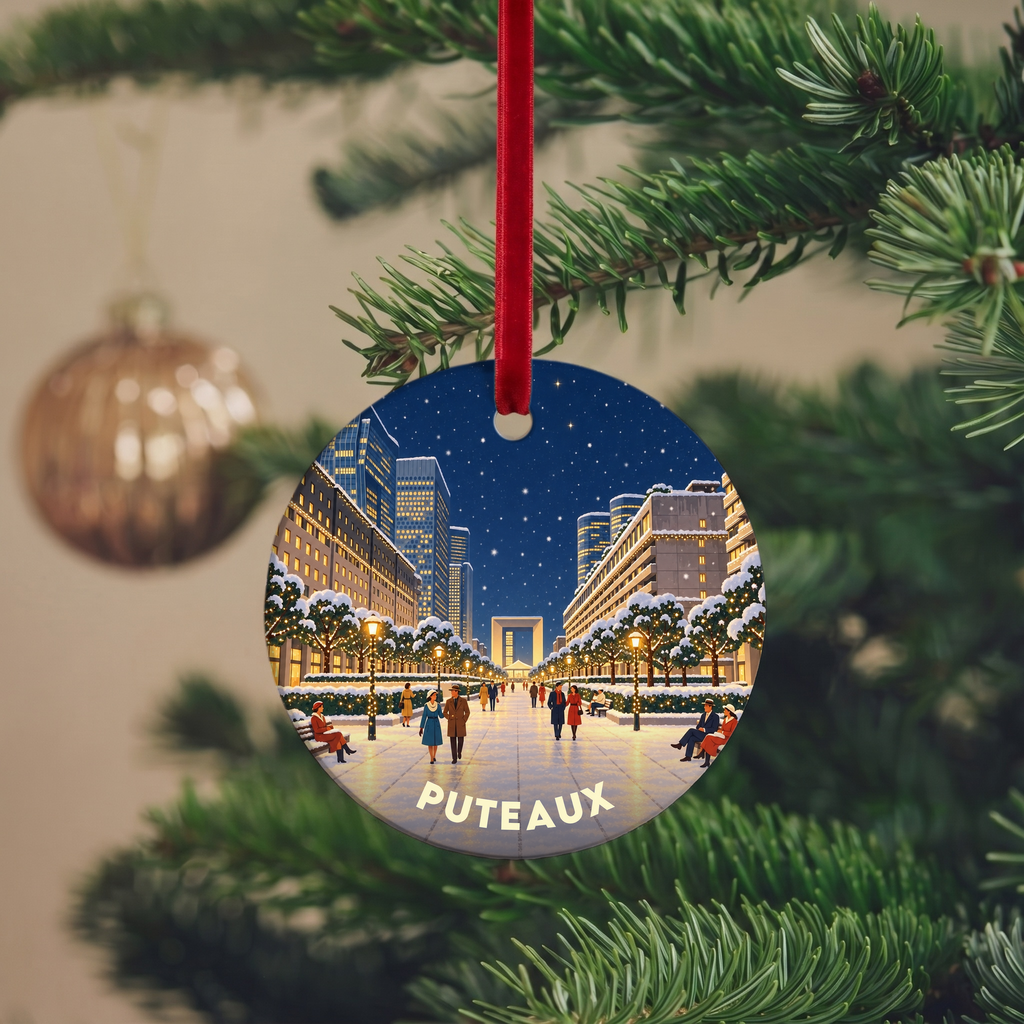 Suspension de Noël Puteaux - version Nuit de Noël