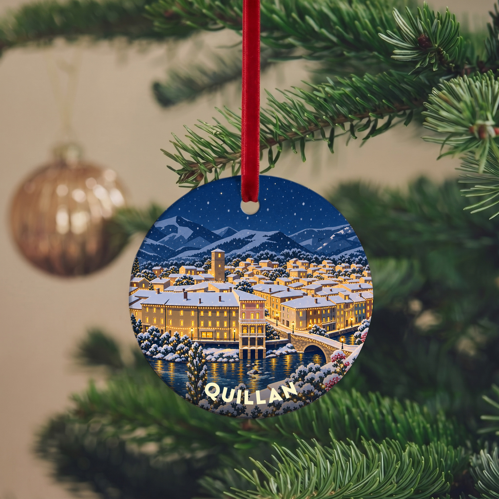 Suspension de Noël Quillan - version Nuit de Noël