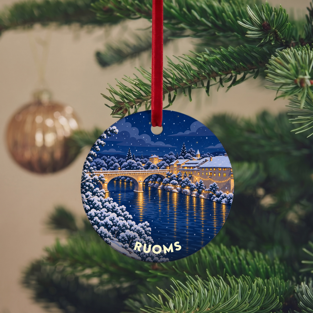 Suspension de Noël Ruoms - version Nuit de Noël