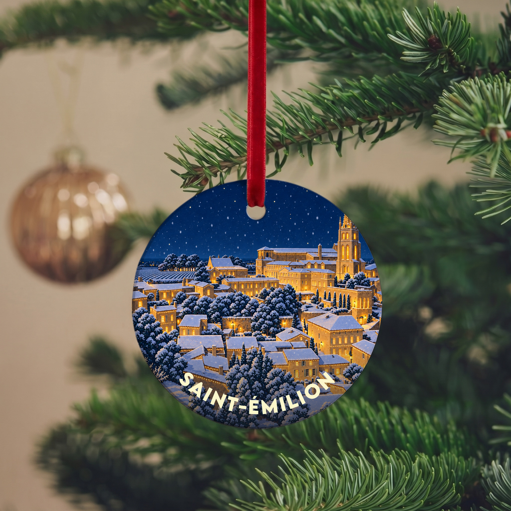 Suspension de Noël Saint-Émilion - version Nuit de Noël