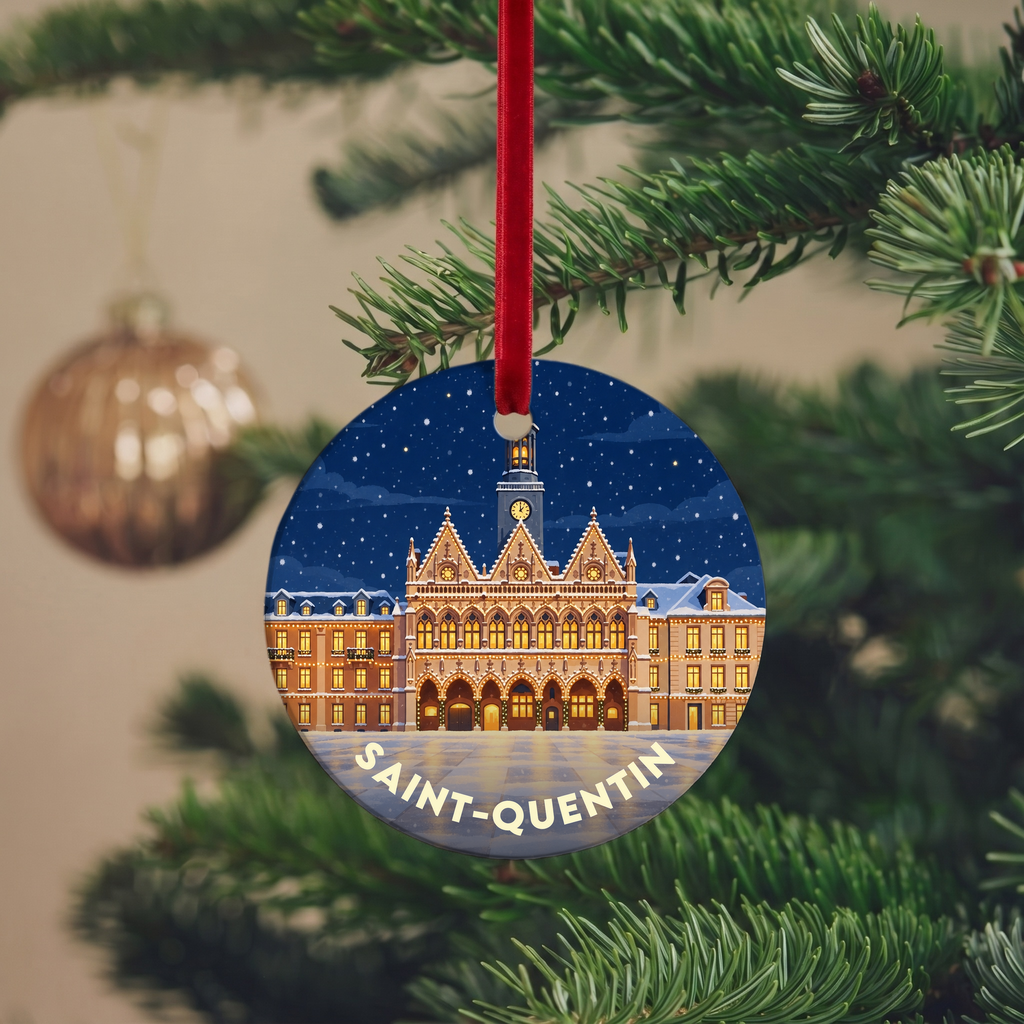 Suspension de Noël Saint-Quentin - version Nuit de Noël