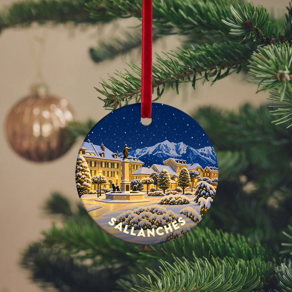 Suspension de Noël Sallanches - version Nuit de Noël