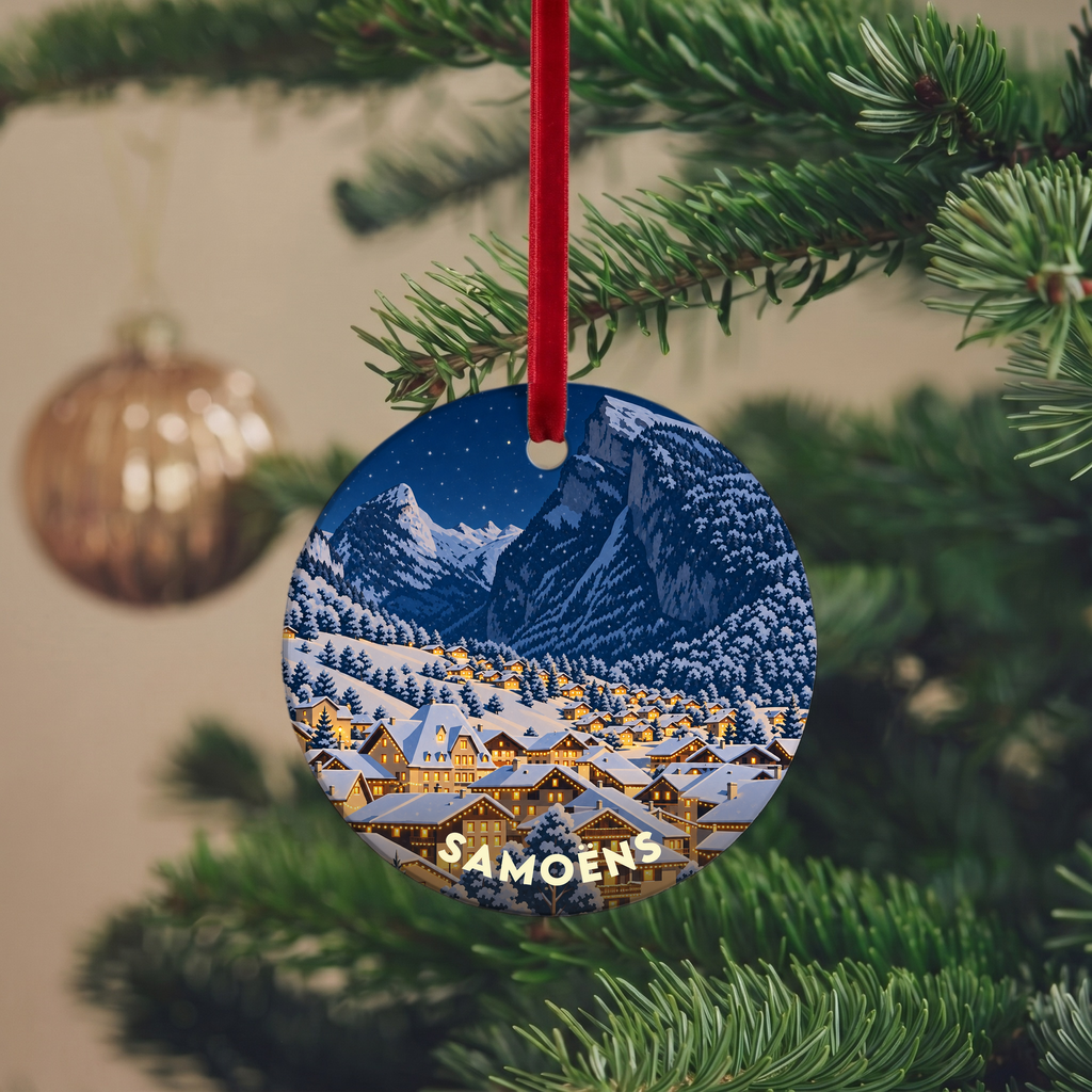 Suspension de Noël Samoëns - version Nuit de Noël