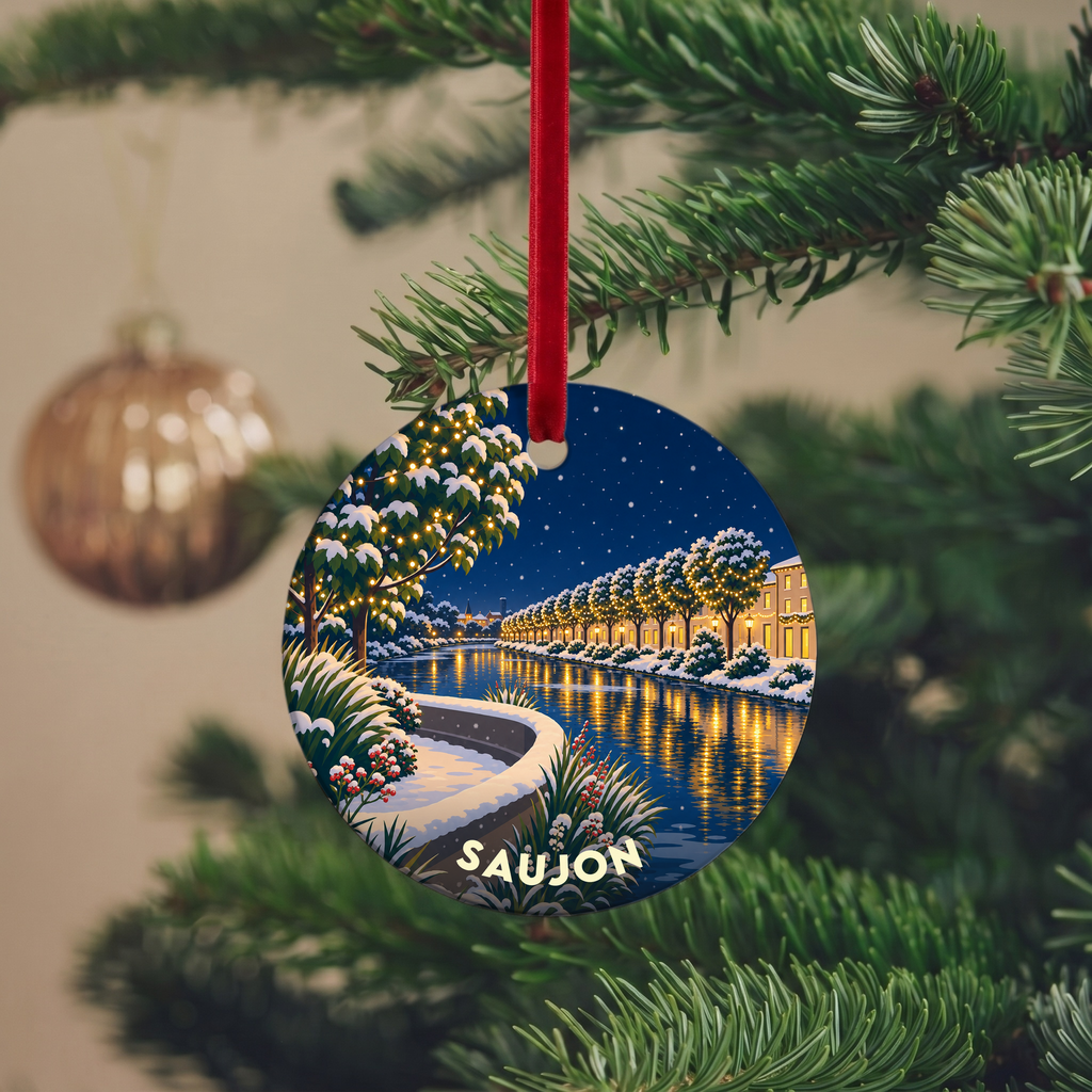 Suspension de Noël Saujon - version Nuit de Noël