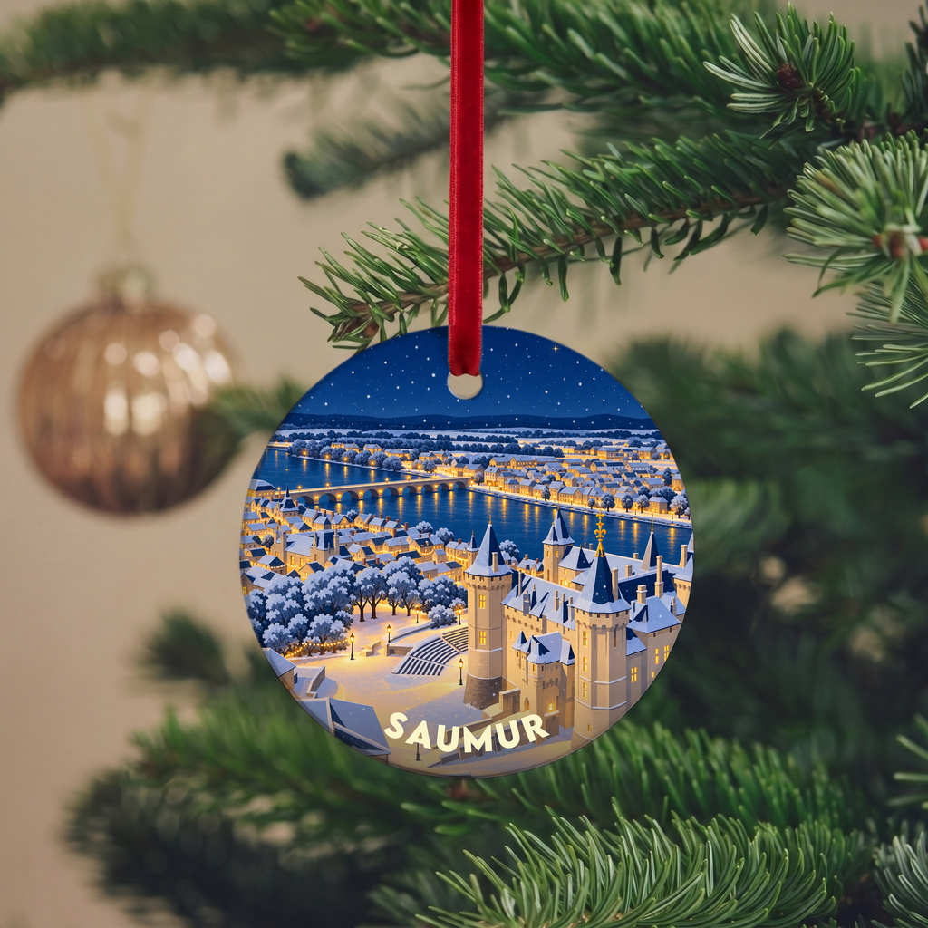 Suspension de Noël Saumur - version Nuit de Noël