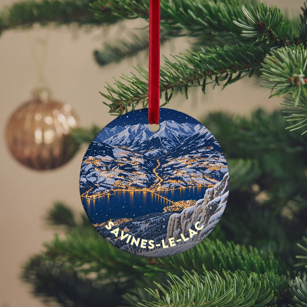 Suspension de Noël Savines-le-Lac - version Nuit de Noël