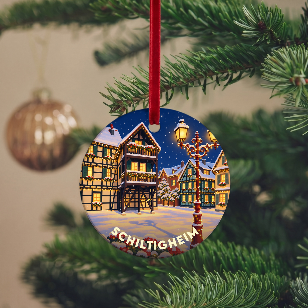 Suspension de Noël Schiltigheim - version Nuit de Noël