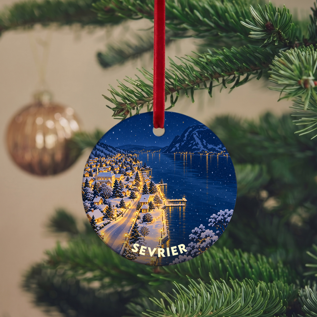 Suspension de Noël Sevrier - version Nuit de Noël