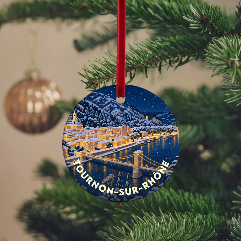 Suspension de Noël Tournon-sur-Rhône - version Nuit de Noël