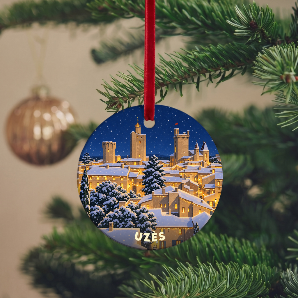 Suspension de Noël Uzès - version Nuit de Noël