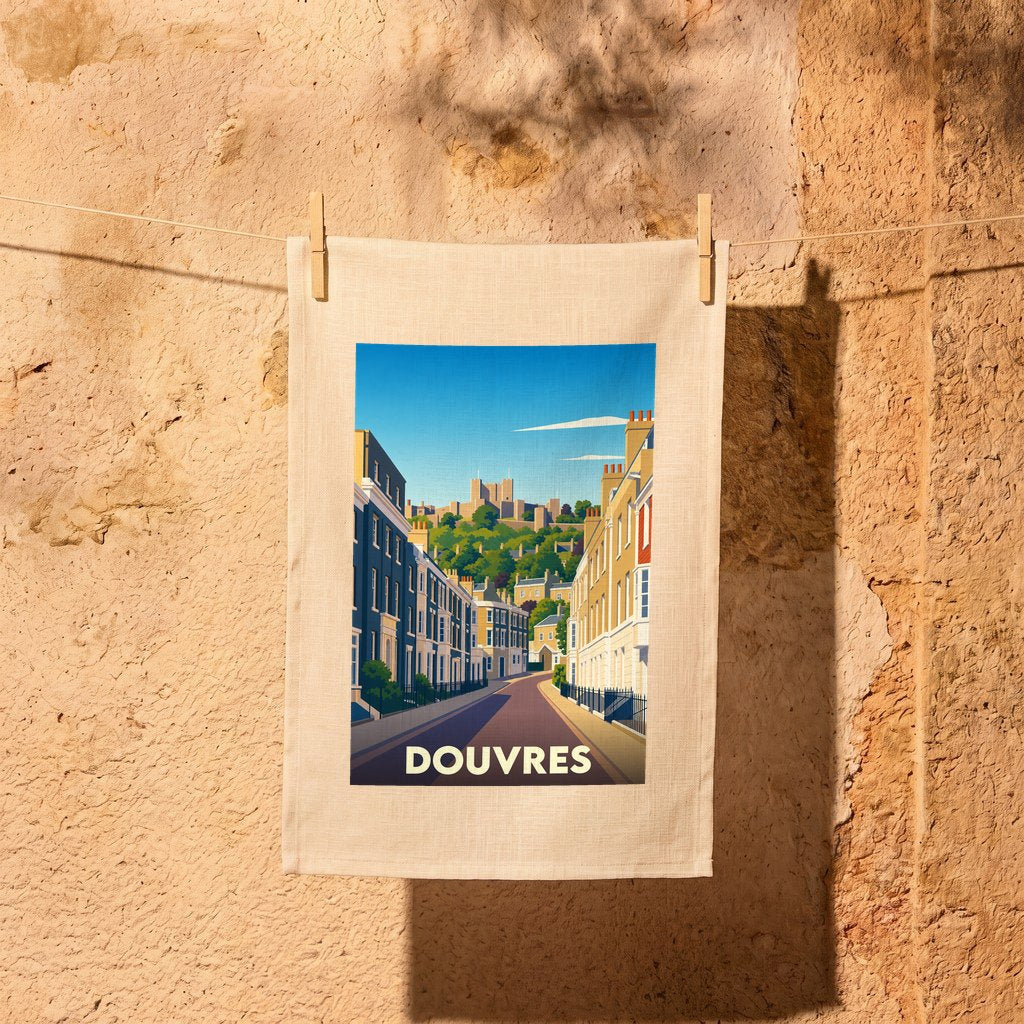 Torchon souvenir de Douvres