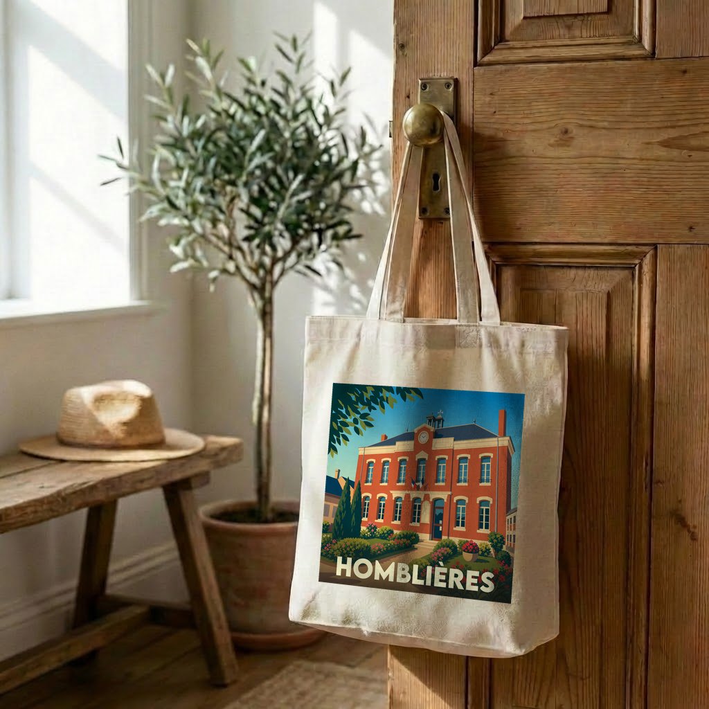 Tote bag souvenir de Homblières