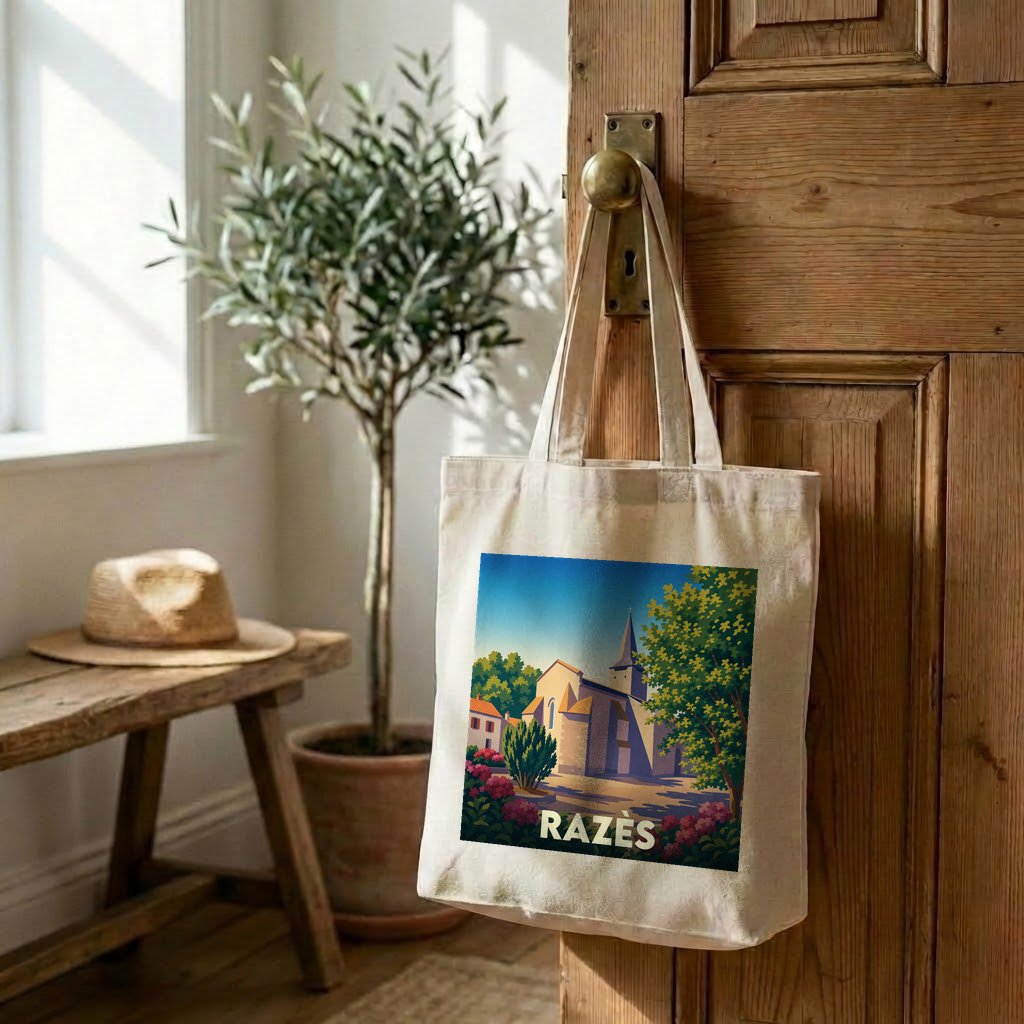 Tote bag souvenir de Razès