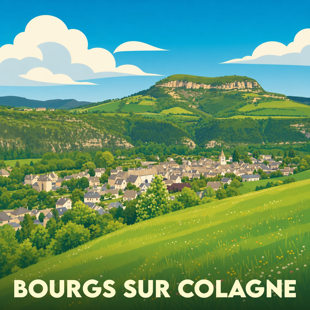 Bourgs sur Colagne