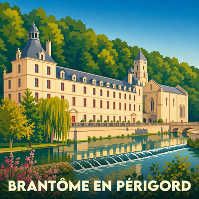 Brantôme en Périgord