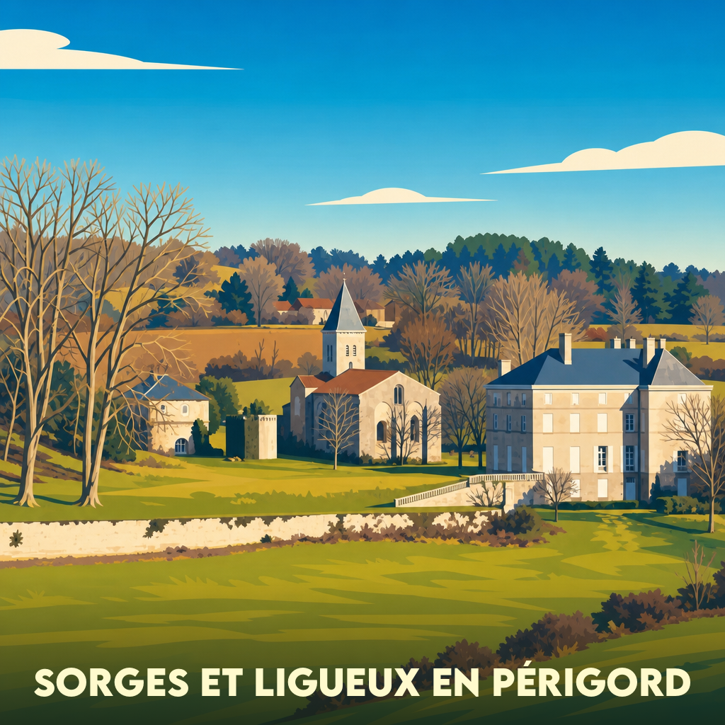 Sorges et Ligueux en Périgord