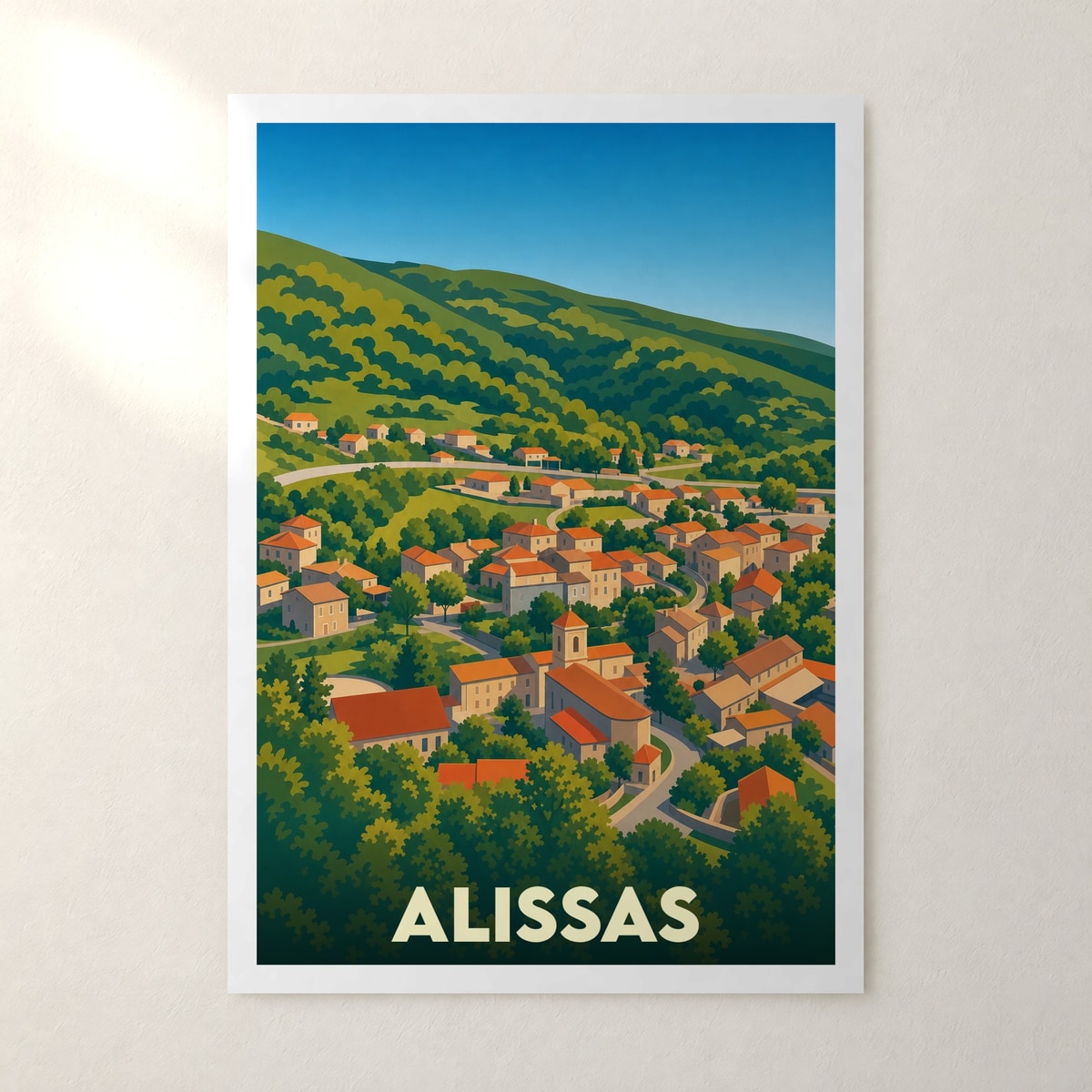 Affiche Alissas – sans cadre, accrochée au mur