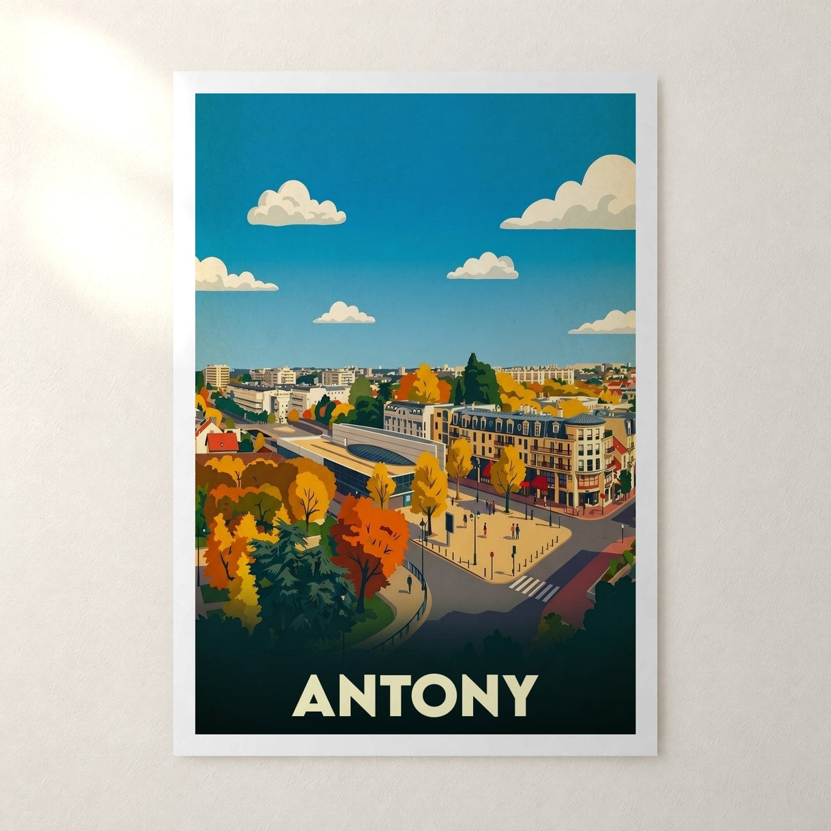 Affiche Antony – sans cadre, accrochée au mur