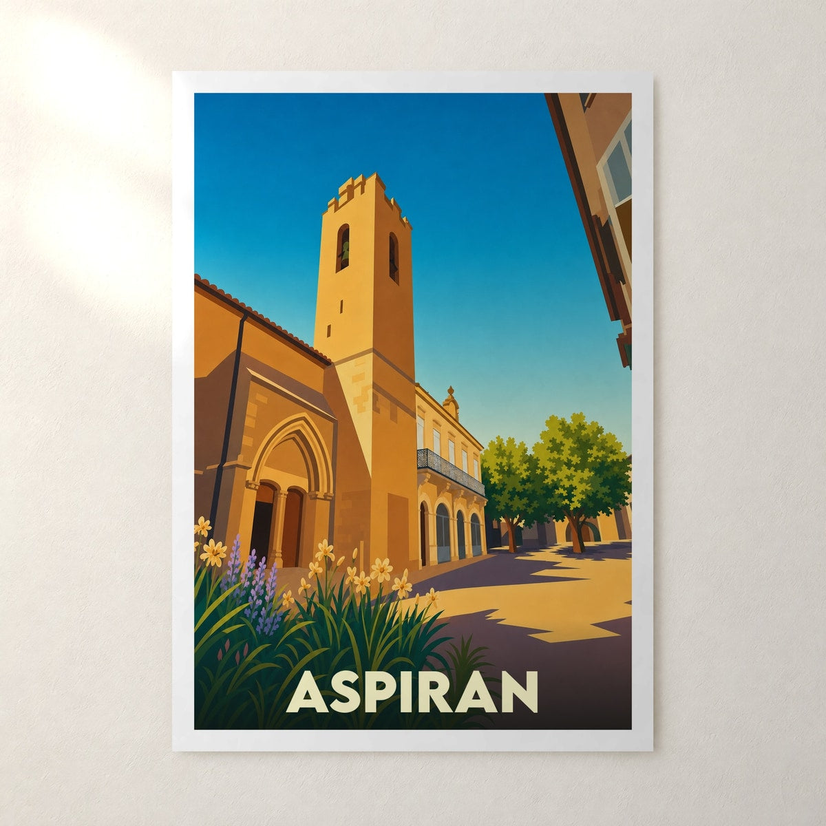 Affiche Aspiran – sans cadre, accrochée au mur