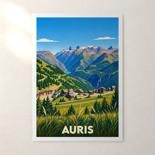 Affiche Auris – sans cadre, accrochée au mur
