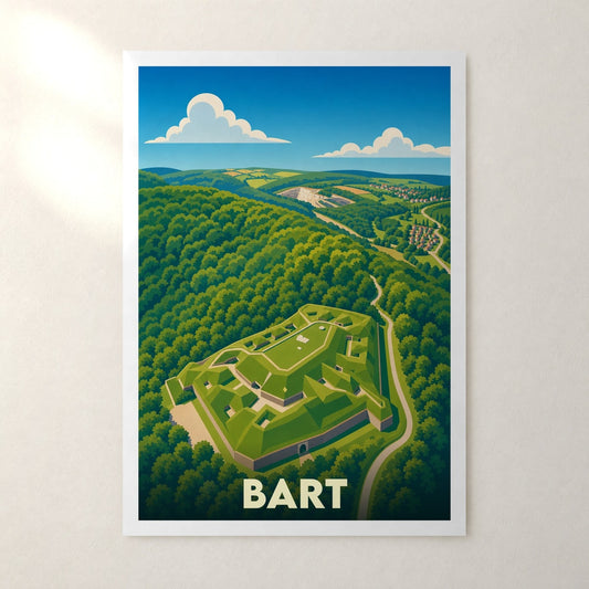 Affiche Bart – sans cadre, accrochée au mur