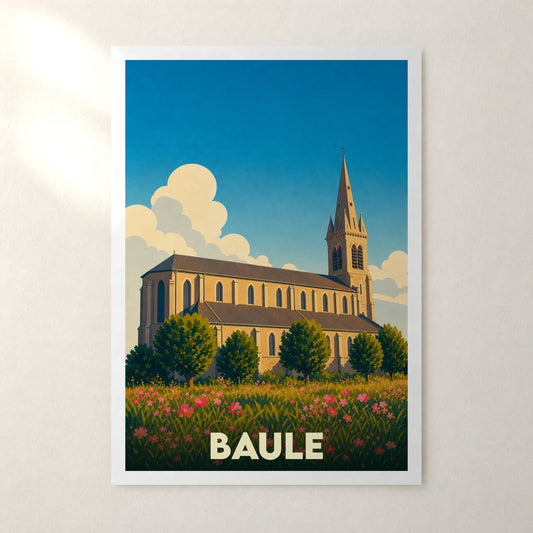 Affiche Baule – sans cadre, accrochée au mur