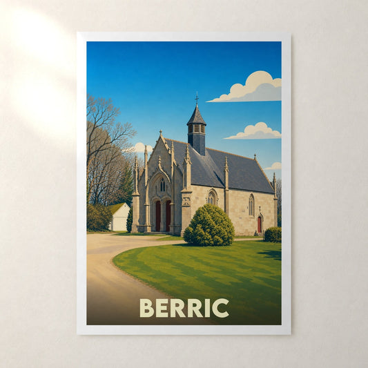 Affiche Berric – sans cadre, accrochée au mur