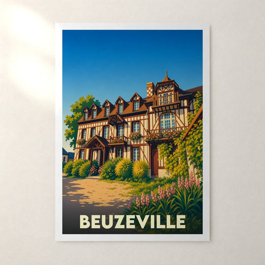 Affiche Beuzeville – sans cadre, accrochée au mur