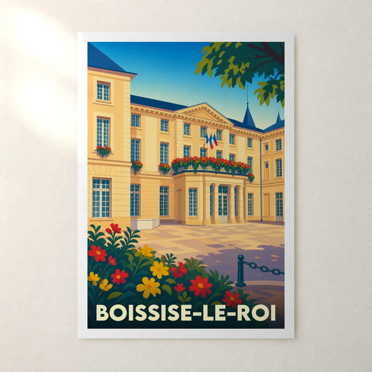 Affiche Boissise-le-Roi – sans cadre, accrochée au mur