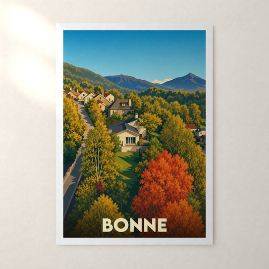Affiche Bonne – sans cadre, accrochée au mur