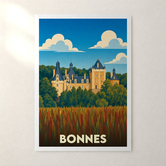 Affiche Bonnes – sans cadre, accrochée au mur