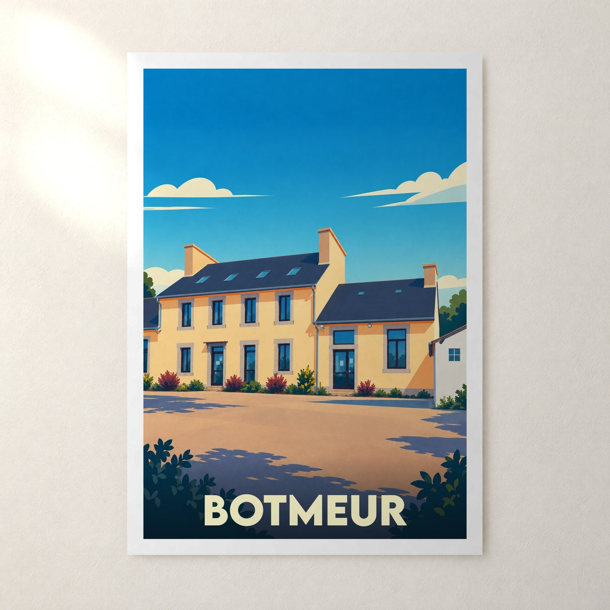 Affiche Botmeur – sans cadre, accrochée au mur