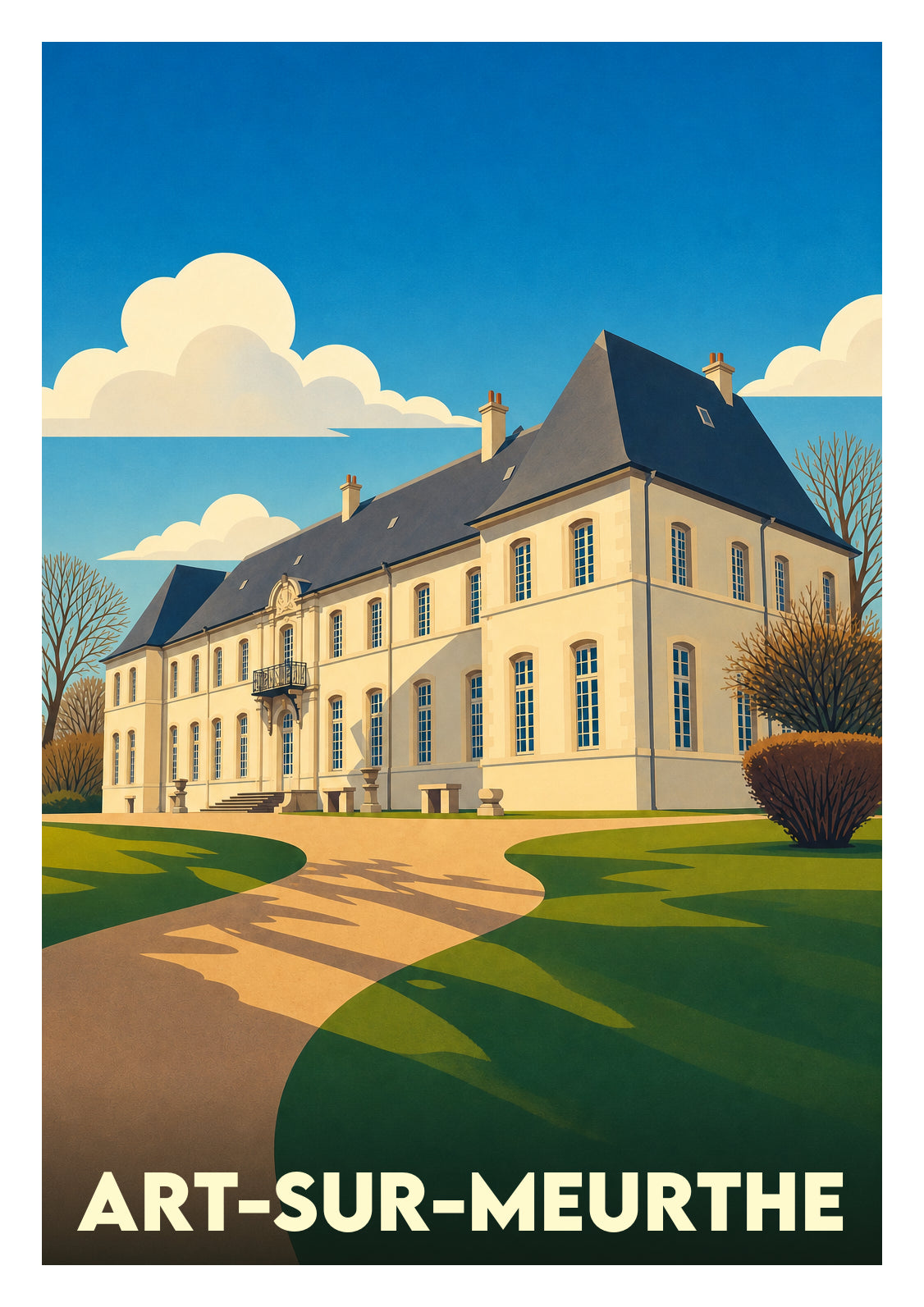 Affiche souvenir de Art-sur-Meurthe – image brute sans cadre