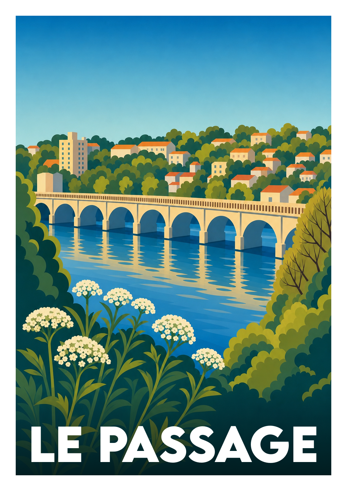 Affiche souvenir de Le Passage – image brute sans cadre