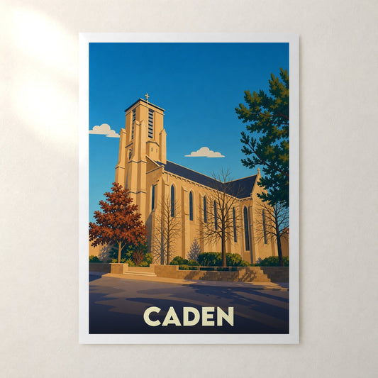 Affiche Caden – sans cadre, accrochée au mur