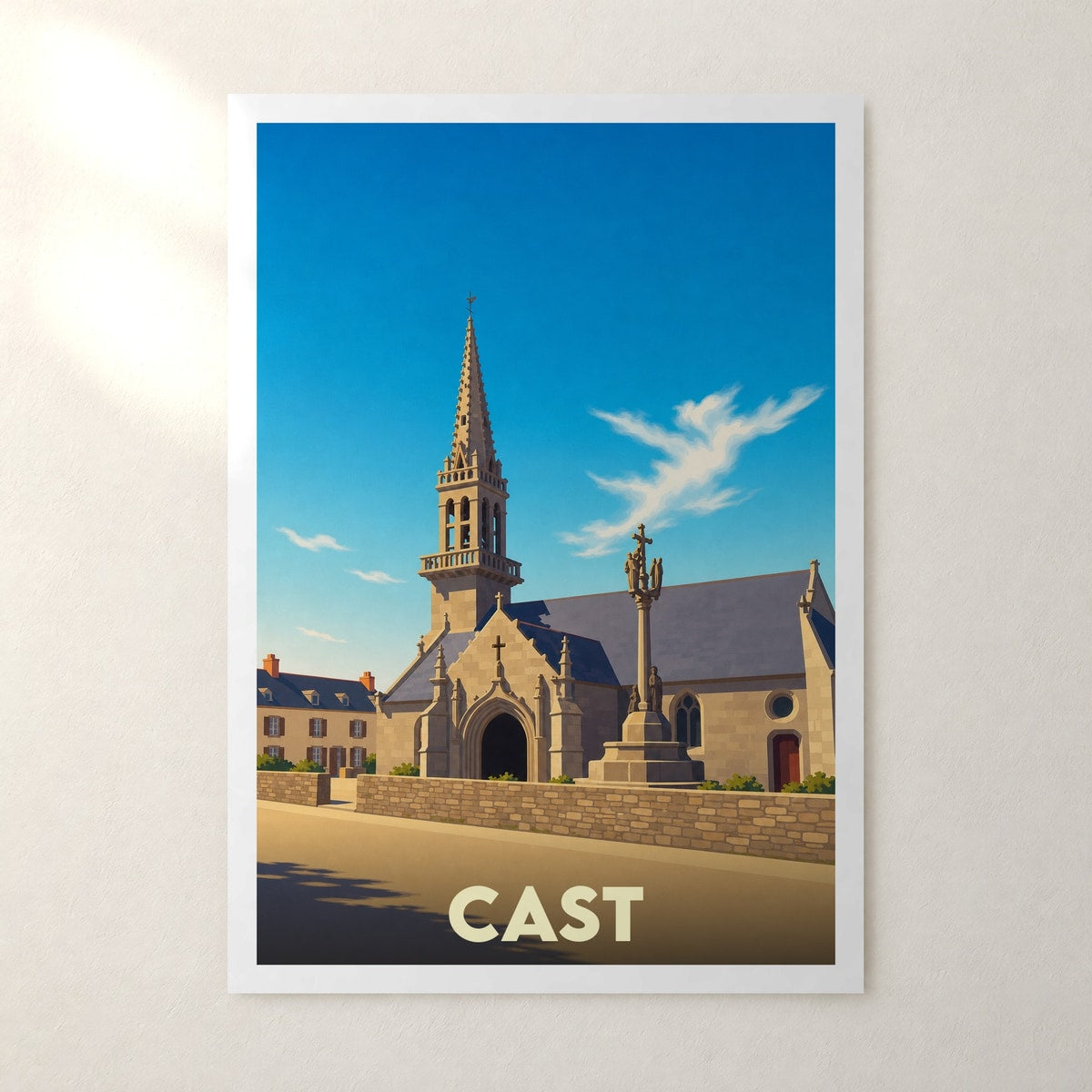 Affiche Cast – sans cadre, accrochée au mur