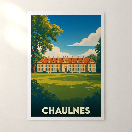 Affiche Chaulnes – sans cadre, accrochée au mur