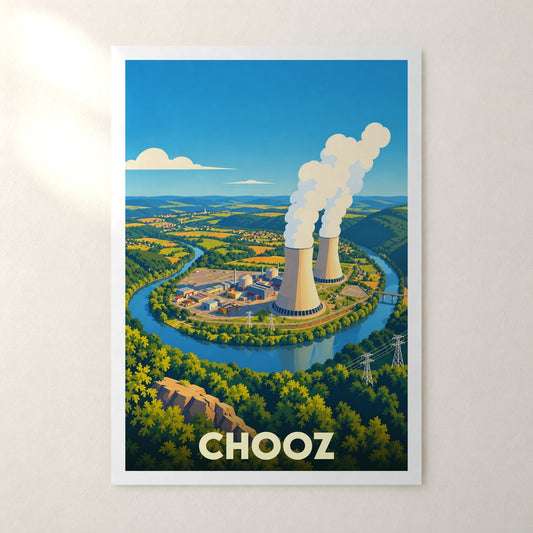 Affiche Chooz – sans cadre, accrochée au mur