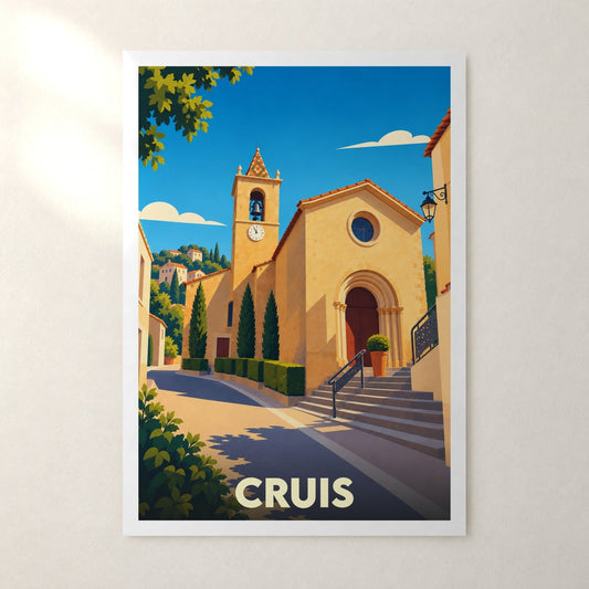 Affiche Cruis – sans cadre, accrochée au mur