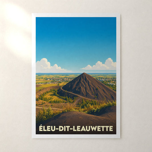 Affiche Éleu-dit-Leauwette – sans cadre, accrochée au mur