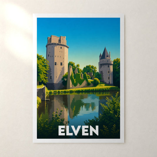 Affiche Elven – sans cadre, accrochée au mur