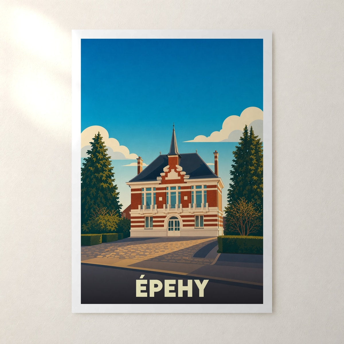 Affiche Épehy – sans cadre, accrochée au mur